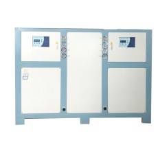 冷水哥40HP水冷壳管式工业冷水机双机一体冷水机